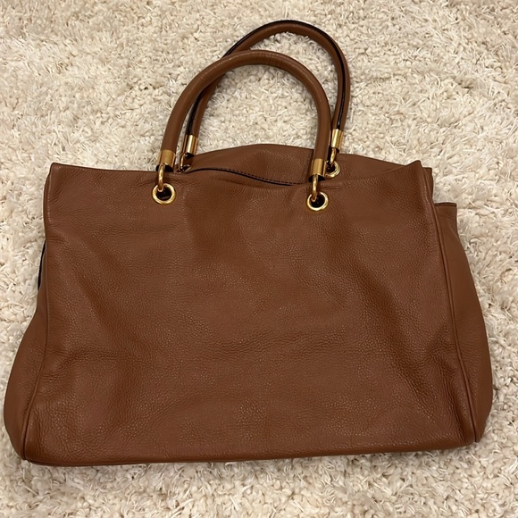 MARC BY MARC JACOBS Too Hot to Handle Zip Satchel Bag - Praline - Picture 9 of 13